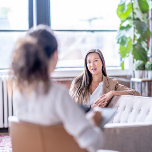 Lichaamsgerichte psychosociale therapie - voorbeeld van gespreksvoering