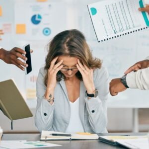Voorbeeld van hoe een burnout eruit kan zien